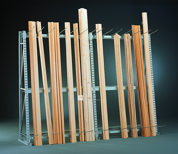 Idomelemtároló egyoldalas alapmező META MINI-RACK 76675 típus 2500x1400x500 mm festett