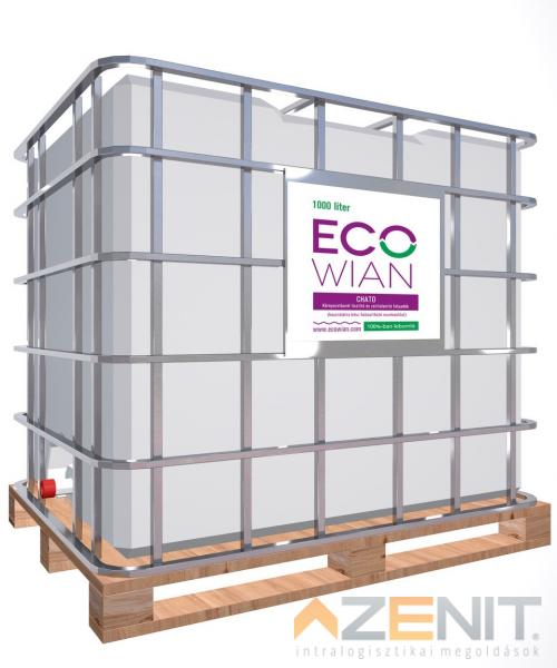 Ecowian CHATO környezetbarát tisztító + zsírtalanító folyadék (habzás mentes) 1000 l, IBC tartályban