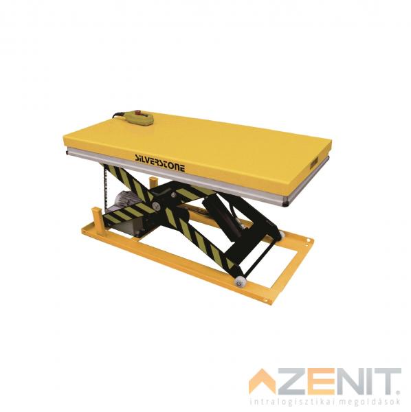 Statikus emelőasztal 2000 kg teherbírással 1050 mm emelési magassággal (platform méret 1300x800 mm)